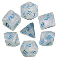 Set mit 7 „Milchstraße“-Würfeln für Brettspiele