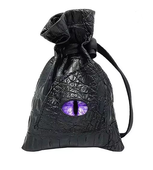 Bourse a dés " Oeil de dragon"