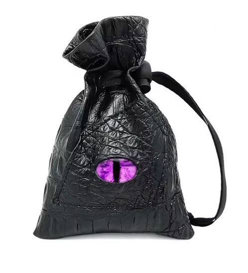 Bourse a dés " Oeil de dragon"