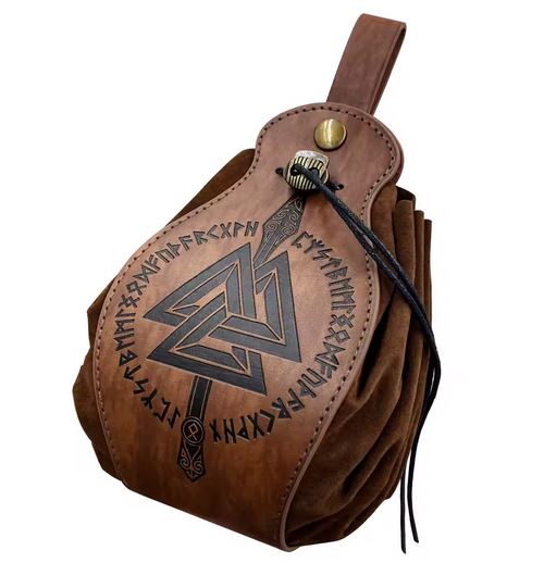 Bourse a dés / Tapis de dés style nordique