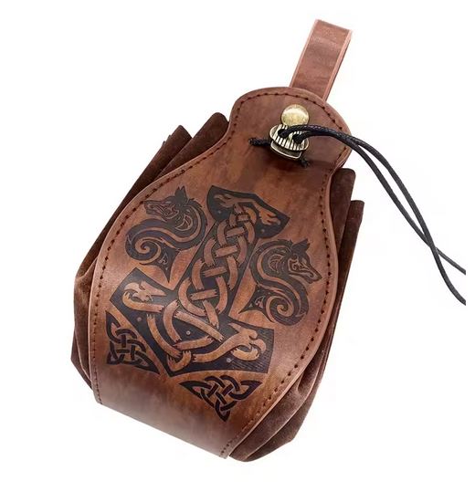 Bourse a dés / Tapis de dés style nordique