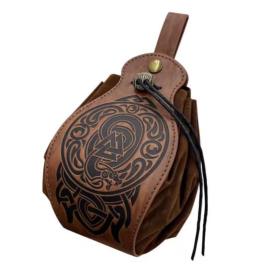 Bourse a dés / Tapis de dés style nordique